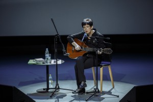 Вероника, Антон и Олег Долины. Творческая встреча