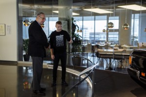 Кшиштоф Занусси в Музее Ельцина