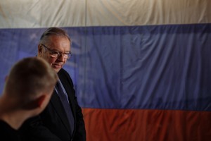 Кшиштоф Занусси в Музее Ельцина