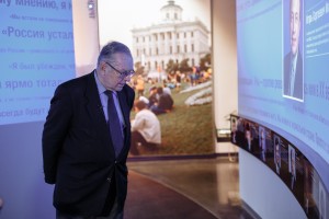 Кшиштоф Занусси в Музее Ельцина