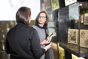 Татьяна Друбич в Музее Ельцина