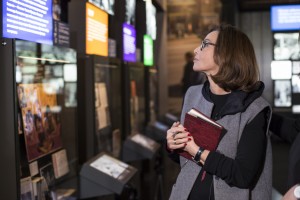 Татьяна Друбич в Музее Ельцина