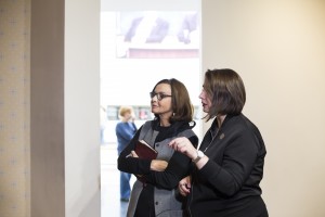 Татьяна Друбич в Музее Ельцина