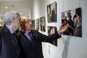 Открытие фотовыставки «Время первых. Россель и Ельцин»