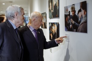 Открытие фотовыставки «Время первых. Россель и Ельцин»