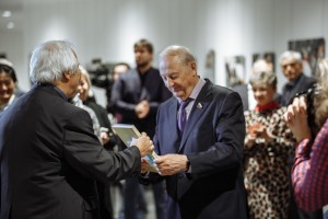 Открытие фотовыставки «Время первых. Россель и Ельцин»