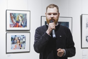 Илья Шипиловских. Открытие выставки Генриетты Перьян «Записки. Из фото-книжки»