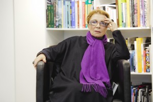 На встрече с Аллой Демидовой и Леонидом Мозговым