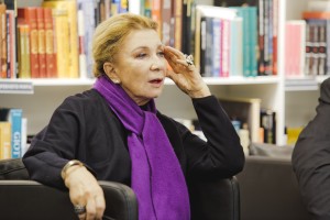 На встрече с Аллой Демидовой и Леонидом Мозговым