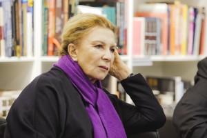 На встрече с Аллой Демидовой и Леонидом Мозговым