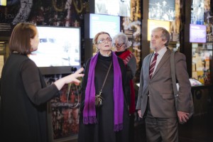 На встрече с Аллой Демидовой и Леонидом Мозговым