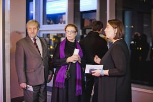 На встрече с Аллой Демидовой и Леонидом Мозговым