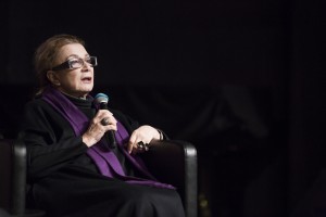 На встрече с Аллой Демидовой и Леонидом Мозговым