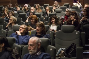 На встрече с Аллой Демидовой и Леонидом Мозговым