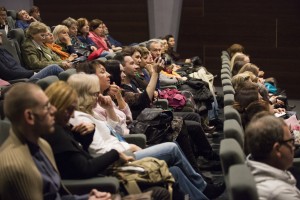 На встрече с Аллой Демидовой и Леонидом Мозговым
