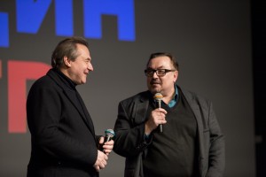 Встреча с кинорежиссером Алексеем Учителем, ведущий — Вячеслав Шмыров