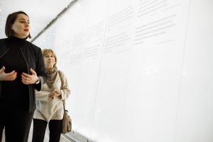 Лия Ахеджакова в Музее Ельцина