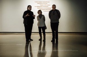 Лия Ахеджакова в Музее Ельцина