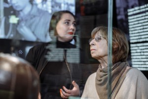 Лия Ахеджакова в Музее Ельцина