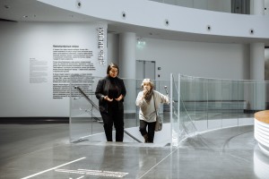 Лия Ахеджакова в Музее Ельцина