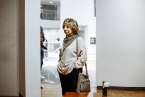 Лия Ахеджакова в Музее Ельцина