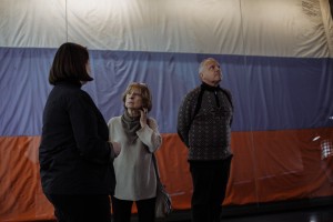 Лия Ахеджакова в Музее Ельцина