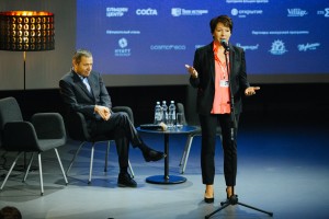 Остров 90-х 2017. Кино-конференц-зал. Разговорный марафон. Татьяна и Валентин Юмашевы