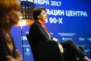 Остров 90-х 2017. Кино-конференц-зал. Разговорный марафон. Татьяна Юмашева, Людмила Телень