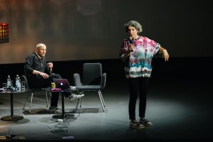 Остров 90-х 2017. Кино-конференц-зал. Разговорный марафон. Анна Наринская, Константин Чернозатонский