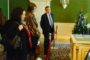 Посол Франции Сильви Берманн в Музее Ельцина