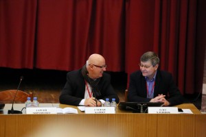 Стефан Карнер, Олег Хлевнюк на конференции «История сталинизма»-2017