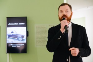 Руководитель Арт-галереи Ельцин Центра Илья Шипиловских. Открытие выставки «Отоваренная мечта»