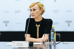 Наталья Санникова. Пресс-конференция фестиваля «Территория»