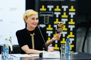 Наталья Санникова. Пресс-конференция фестиваля «Территория»