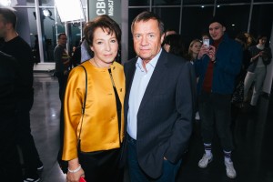 Татьяна и Валентин Юмашевы. Показ коллекции «Осень–зима 2018» ГОША РУБЧИНСКИЙ. Фото: Тима Балдин