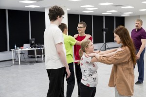 Мастер-класс Андрея Афонина для специалистов инклюзивного театра