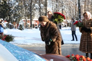 1 февраля 2018 года. Новодевичье кладбище