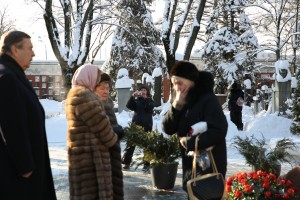 1 февраля 2018 года. Новодевичье кладбище