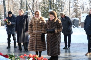 1 февраля 2018 года. Новодевичье кладбище