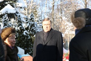 1 февраля 2018 года. Новодевичье кладбище