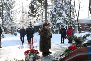 1 февраля 2018 года. Новодевичье кладбище