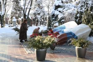 1 февраля 2018 года. Новодевичье кладбище