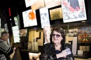 Ирена Лесневская в Музее Ельцина