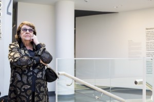 Ирена Лесневская в Музее Ельцина