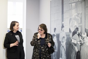 Ирена Лесневская в Музее Ельцина