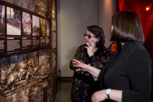 Ирена Лесневская в Музее Ельцина