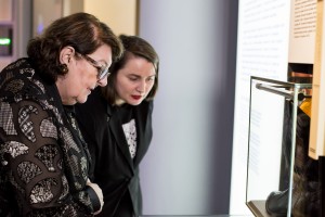 Ирена Лесневская в Музее Ельцина