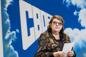 Ирена Лесневская в Музее Ельцина