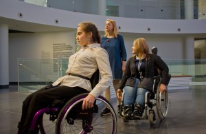 Экскурсия экспертов с особыми потребностями в Музей Ельцина