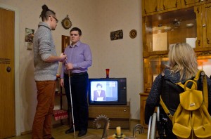 Экскурсия экспертов с особыми потребностями в Музей Ельцина